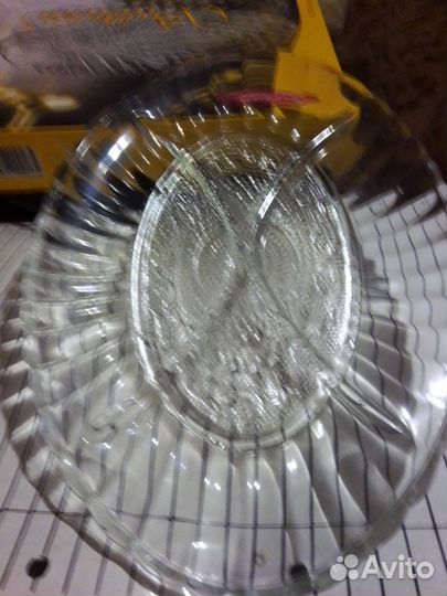 Тарелки Барановка 60 гг и набор pasabance -стекло