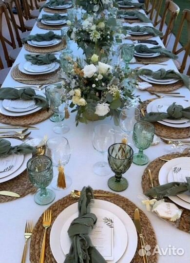 Свадебное оформление столов