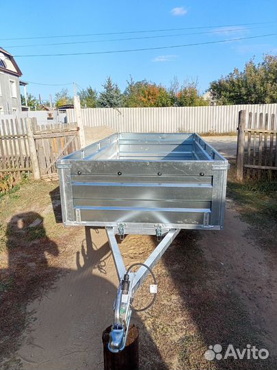 Прицеп 2.5м на 1.3м высота борта 52см