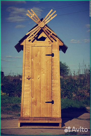 Дачный туалет домик IEJ