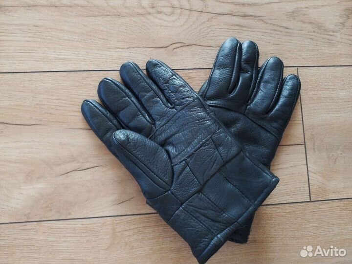 Перчатки мужские натуральная кожа