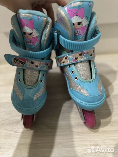 Ролики детские размер 30-33 б/у