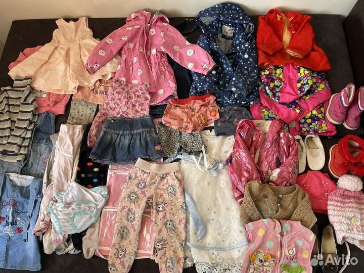 Детские вещи пакетом на девочку 3 4 5 лет