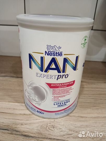 Nan антиаллергия смесь