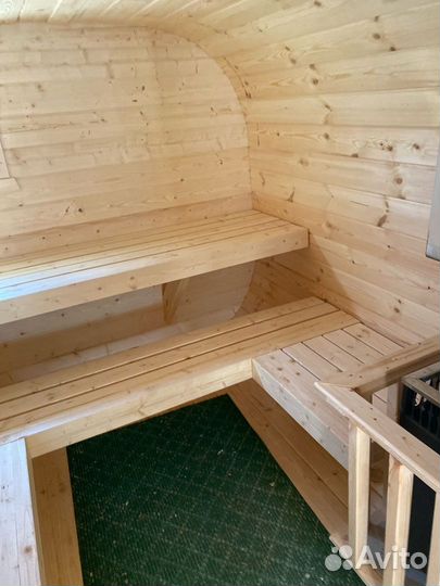 Баня бочка под ключ