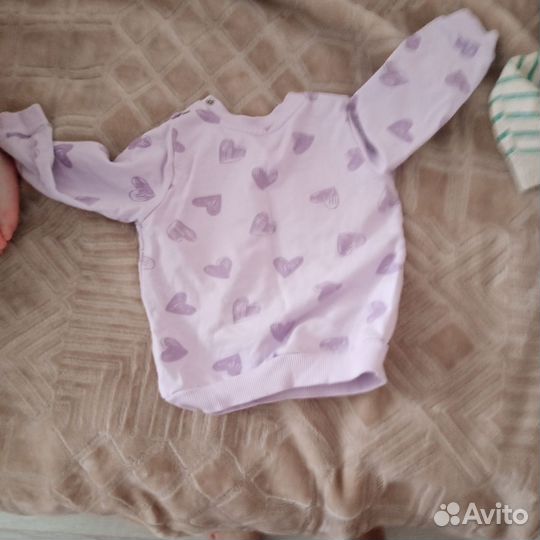 Вещи пакетом на девочку 80 86