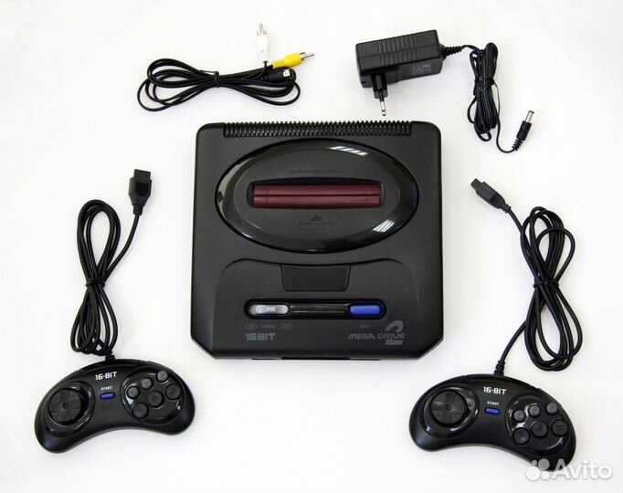 Sega Super Drive 2 + 132 игры / 808 игр