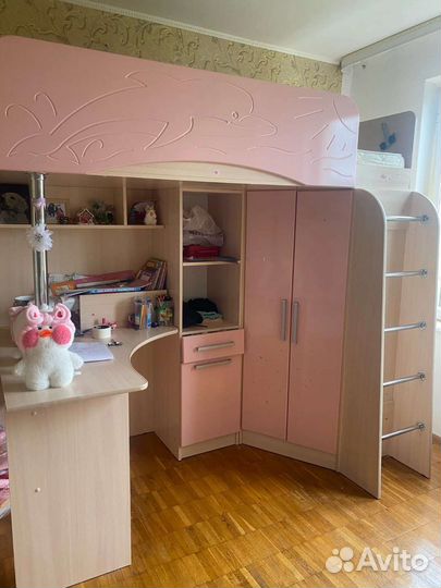 Двухъярусная кровать для детей бу