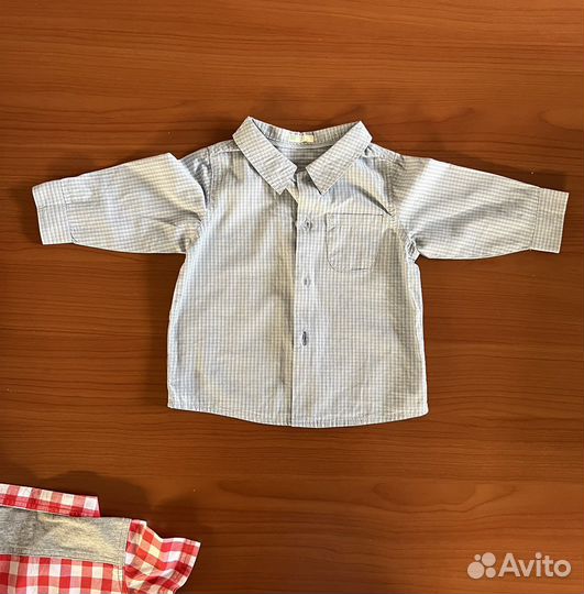 Рубашки, лонгслив, футболка 0-12 мес Mothercare