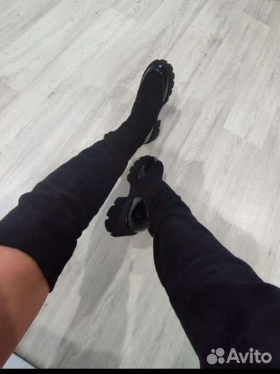 Сапоги ботфорты