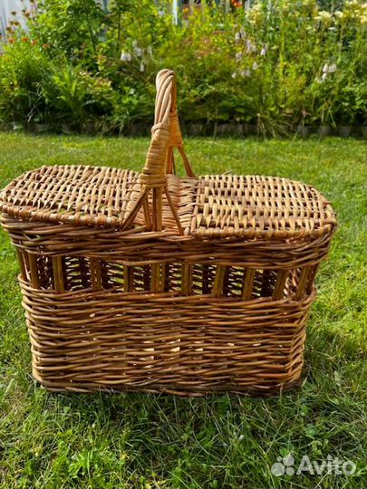 Корзины плетеные из лозы