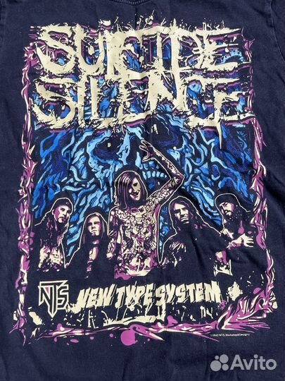 Футболки disturbia и suicide silence размер М