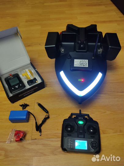 Кораблик для рыбалки с GPS, доп акб и эхолотом