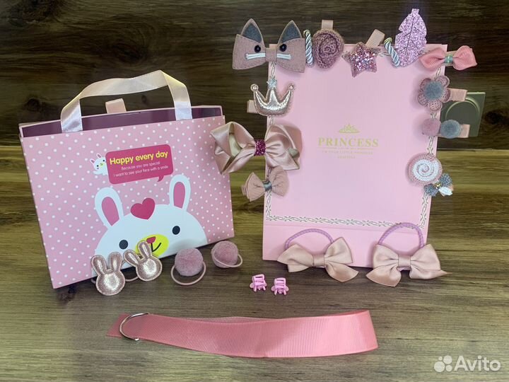 Набор заколок и резинок для девочки