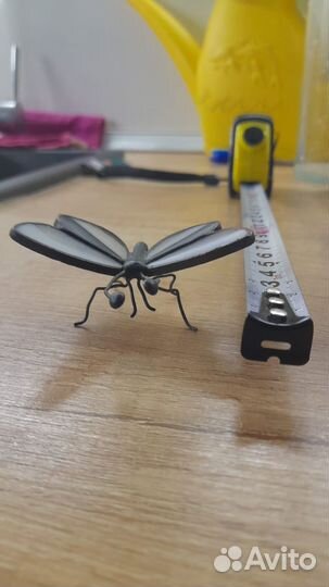 Поделка из стекла Муха