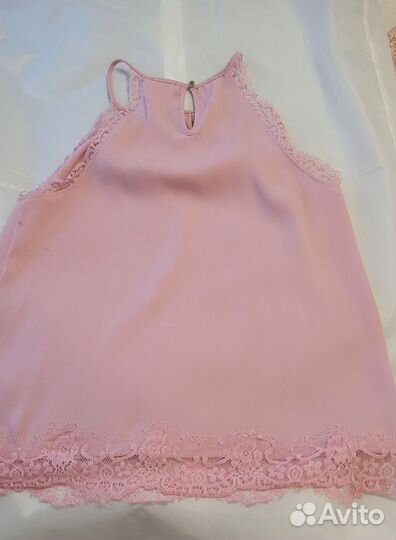 Блуза шёлк, майка Love Republic