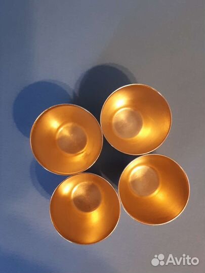 Мельхиоровый коньячный/ликёрный набор