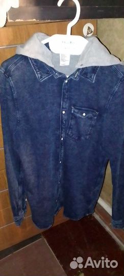 Рубашка джинсовая