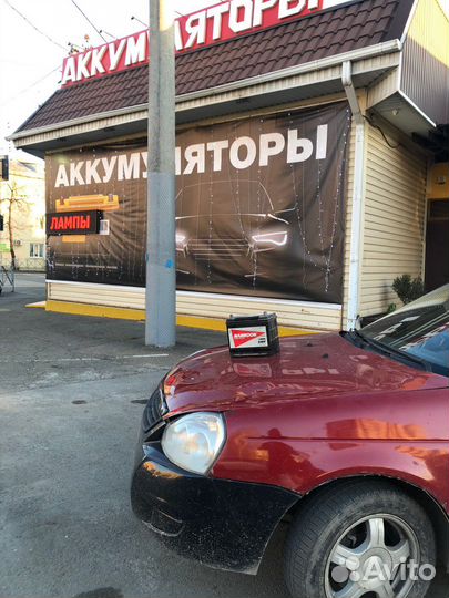 Аккумулятор на приору Бу