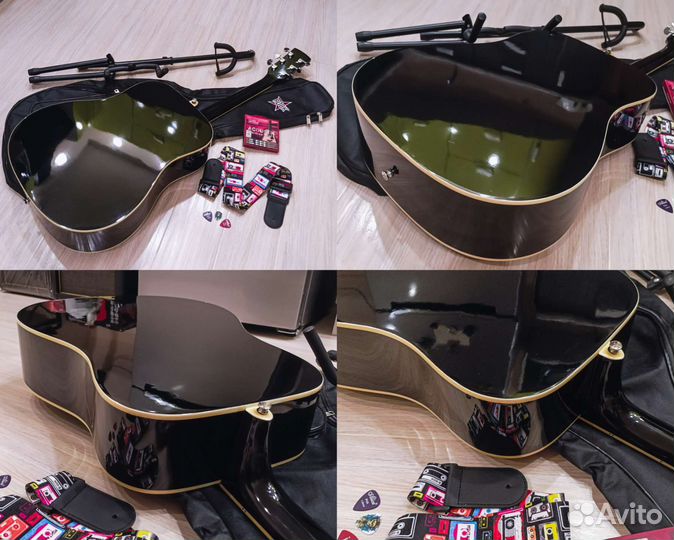 Ibanez PF15 (Акустическая Гитара) + Струны, Ремень