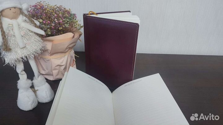 Ежедневник натуральная кожа/ рабочий блокнот