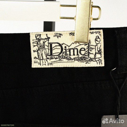Джинсы Dime Чернын