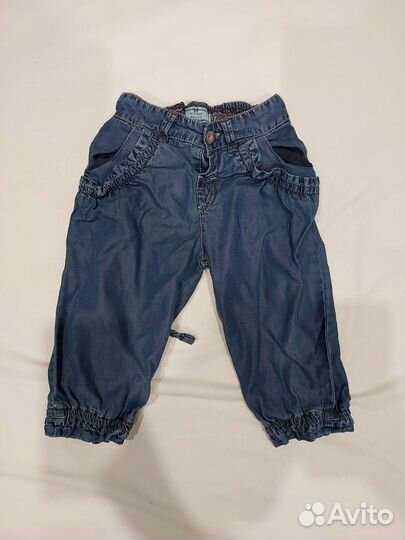 Джинсовые вещи с 68 размера