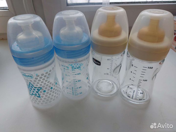 Бутылочки итальянской фирмы Chicco