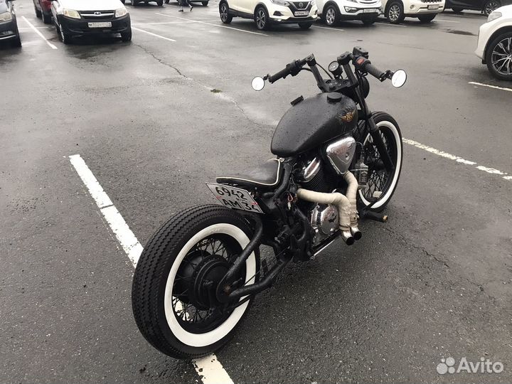 Выхлоп honda steed