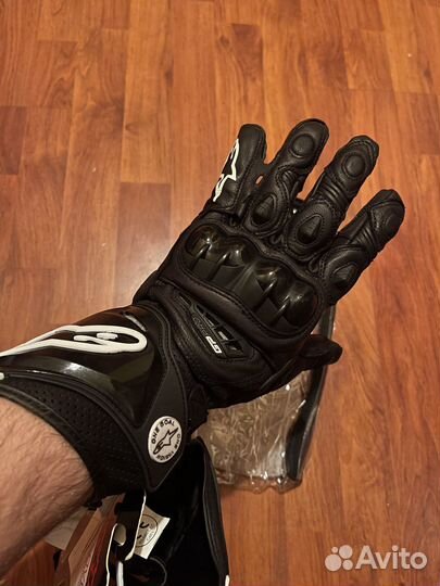 Мото перчатки Alpinestars GP Pro черные