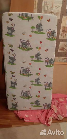 Матрас детский,длина 120ширина 60см