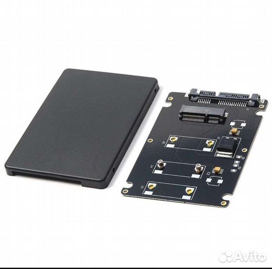Адаптер M.2 SSD PCIe, msata SSD 2.5