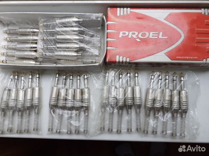 Разъемы Стерео Jack 6.3мм proel