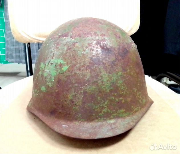Сш-39 трехклепка шлем стальной каска СССР ркка ВОВ