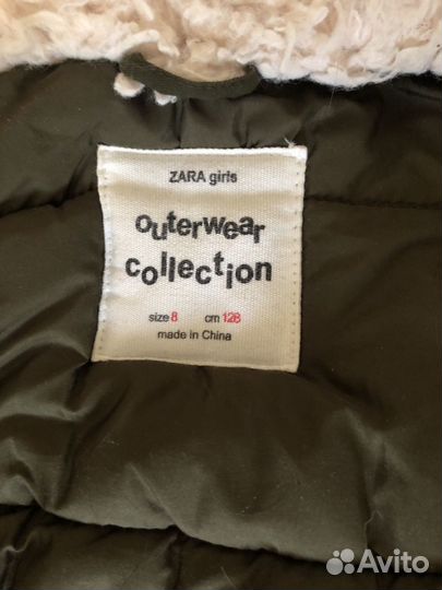 Куртка на девочку 128 размер