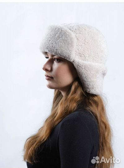 Шапка ушанка женская натуральная новая