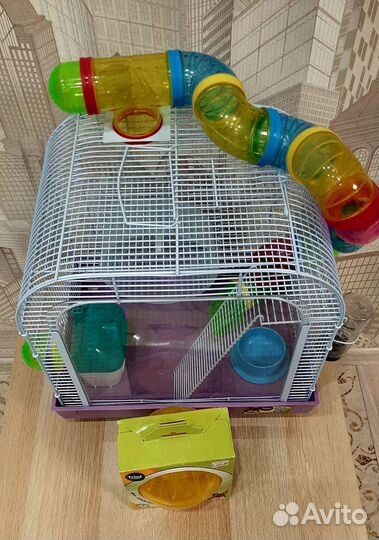 Клетка для грызунов (хомяков)