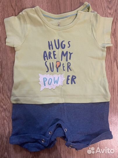 Боди и песочник Mothercare оригинал