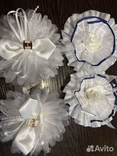 Набор резинок, заколок, бубликов для волос