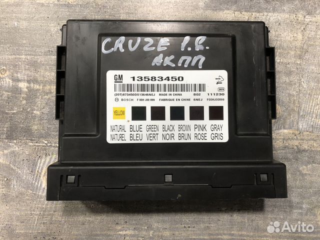 Блок комфорта Chaverolet Cruze 1,6 / Круз Седан