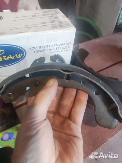 Тормозные колодки задние на daewoo nexia