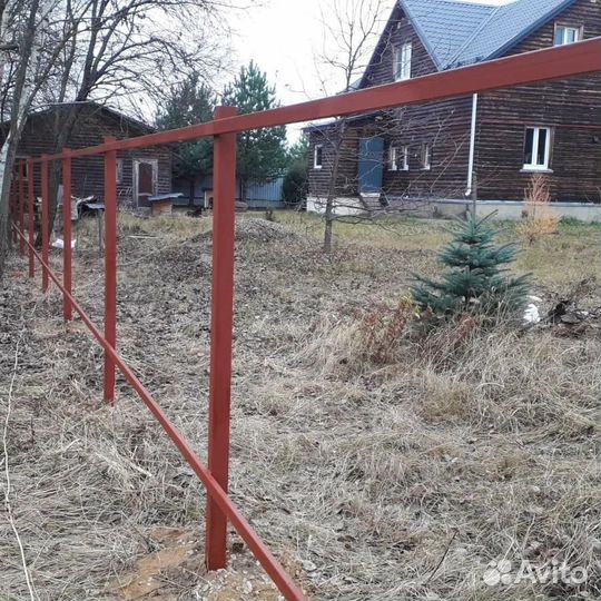 Забор из профнастила