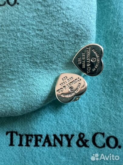 Сережки Tiffany & Co, новые, оригинал