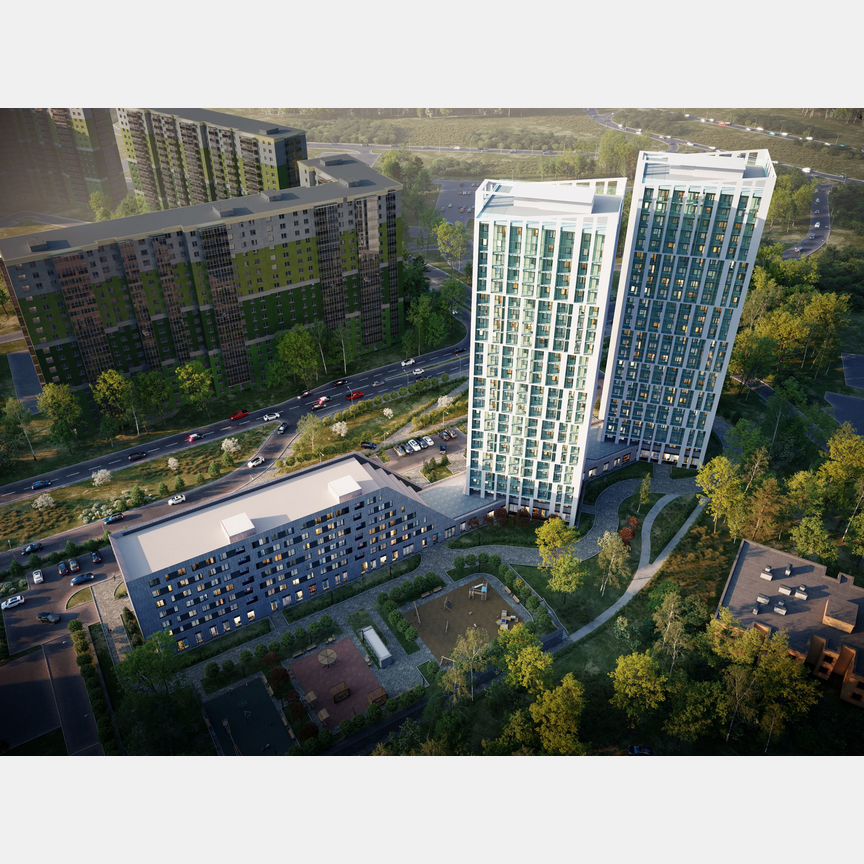 Квартира-студия, 23 м², 19/25 эт.