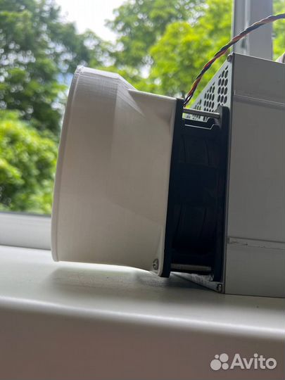 Фланец для асика 120мм для 150мм гофры