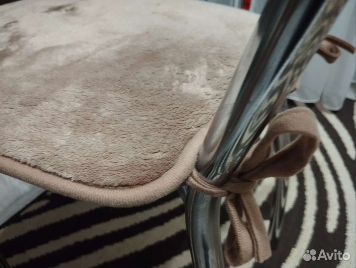 Сидушки на стулья кремово бежевые