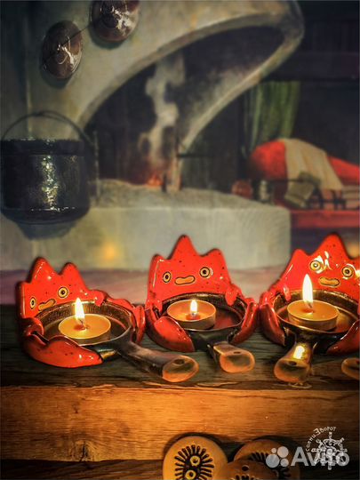 Подсвечник керамика ручная работа