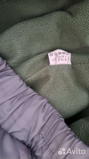 Зимние брюки на девочку