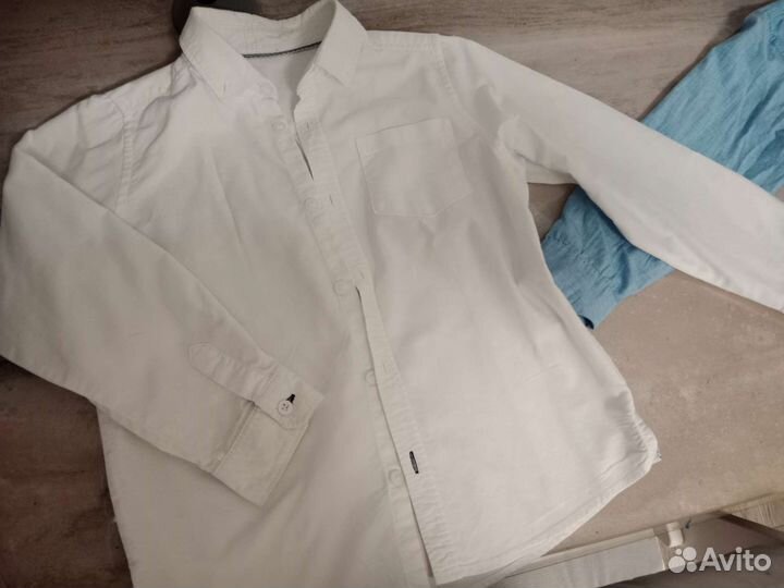 Рубашки на 6-7 лет (122 размер) h&m