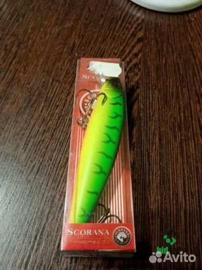 Воблер Scorana Strike minnow 105f. 105mm 18g